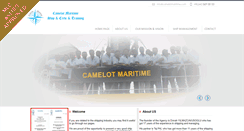 Desktop Screenshot of camelotmaritime.com